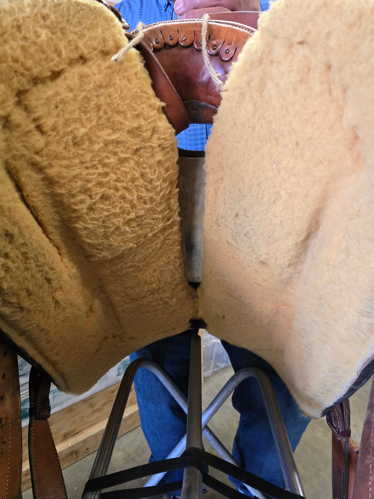 Dale Martin Cuistom Rope Saddle