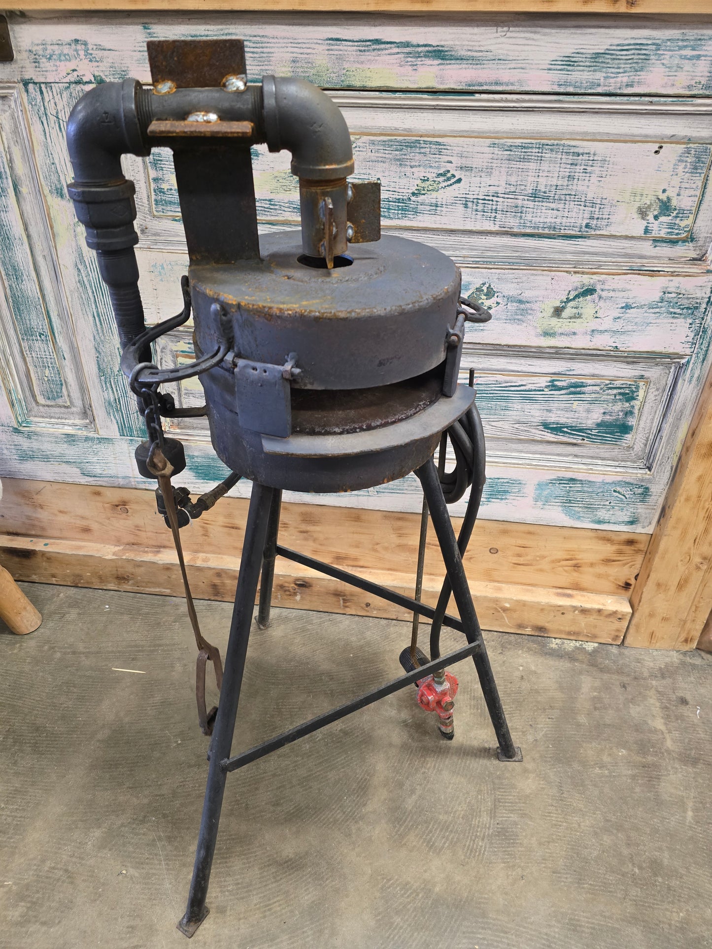 Single Burner Farrier Forge
