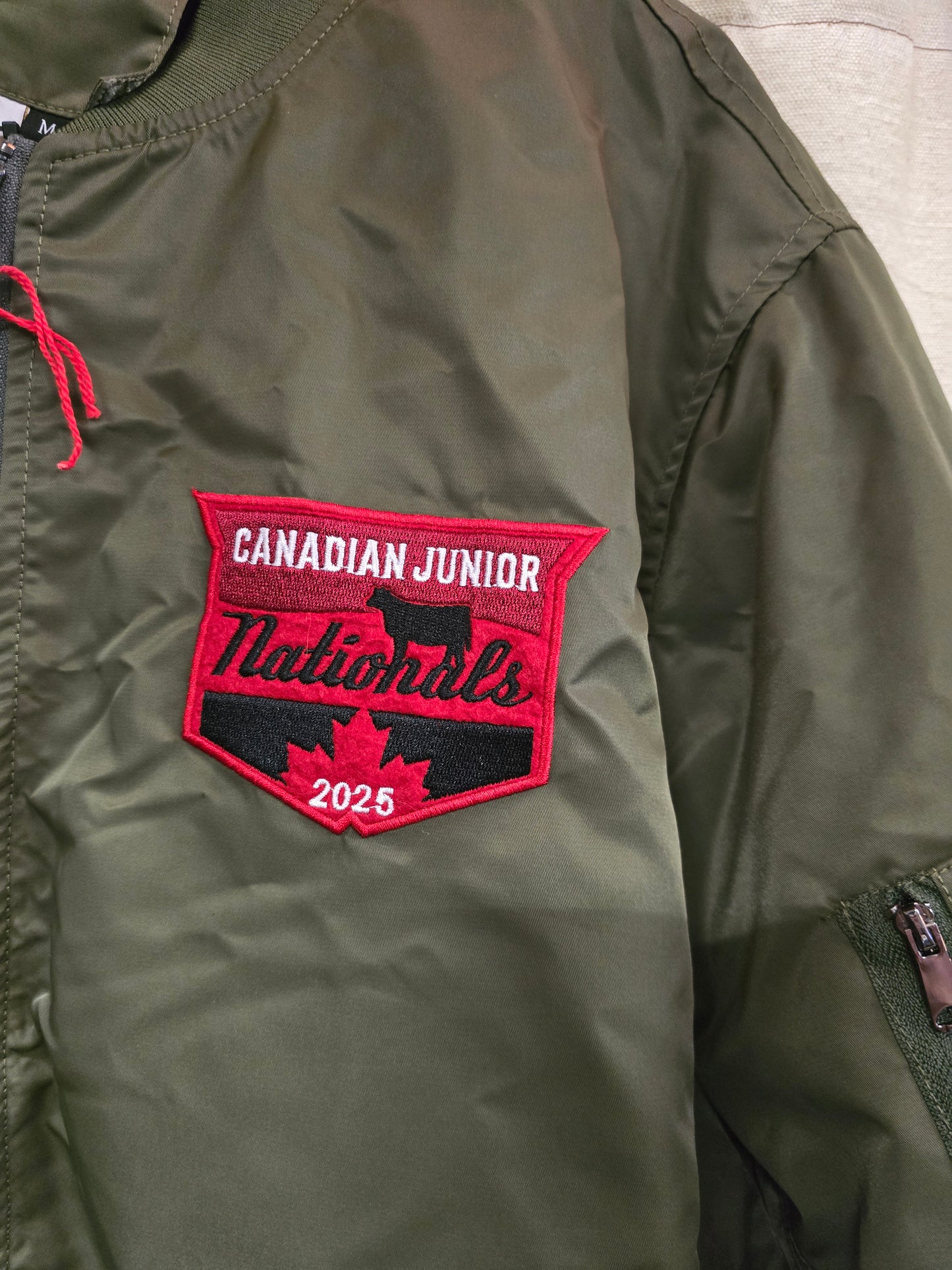 Army Green Stock Show Jacket