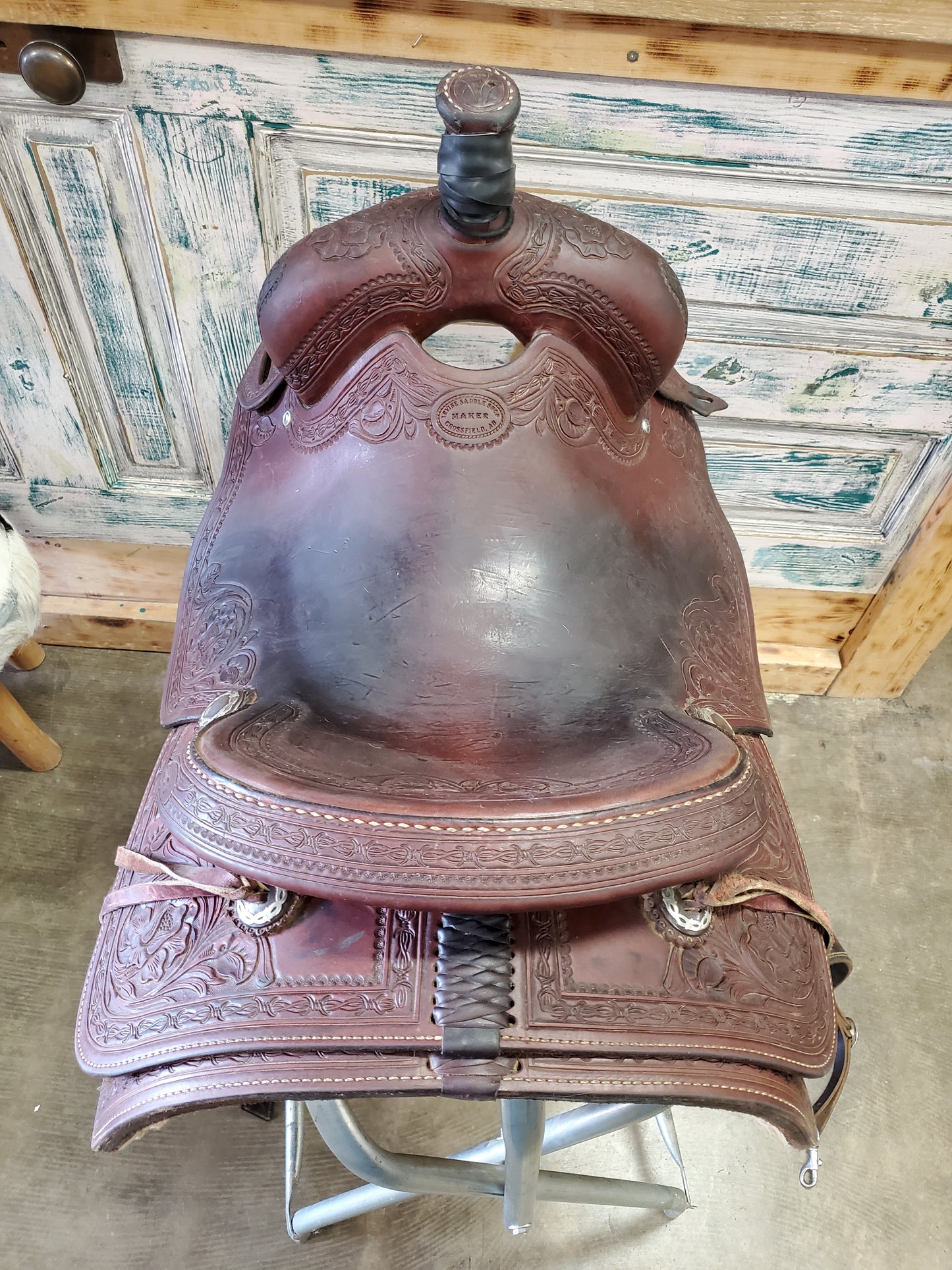 Irvines Cowhorse Saddle