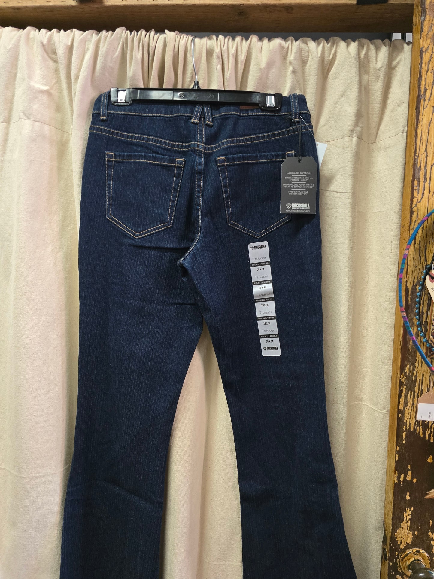 NEW Striped High Waist Trousers