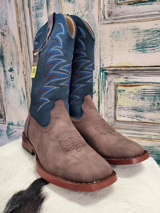 NEW Youth Blue Top Boot