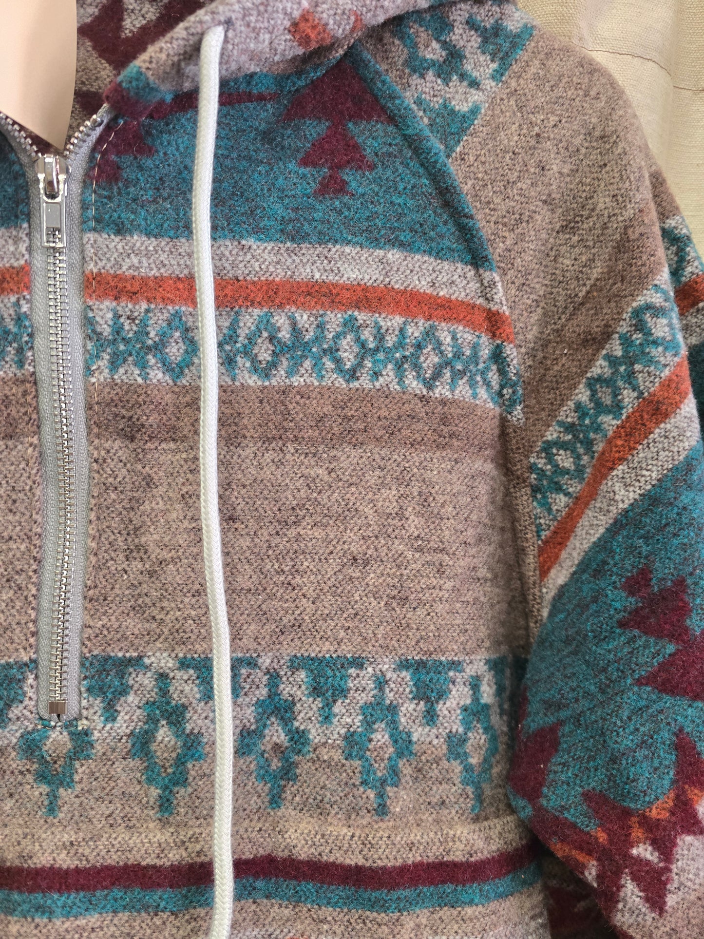 Aztec Blanket Pullover Shackett