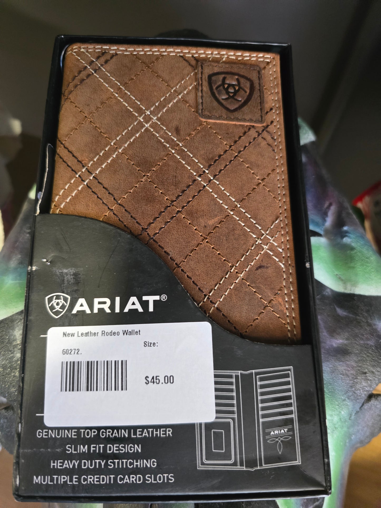 New Leather Rodeo Wallet