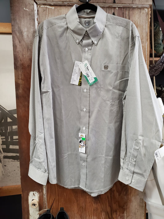 NWT Cinch Stripe Grey W/shirt - M & L