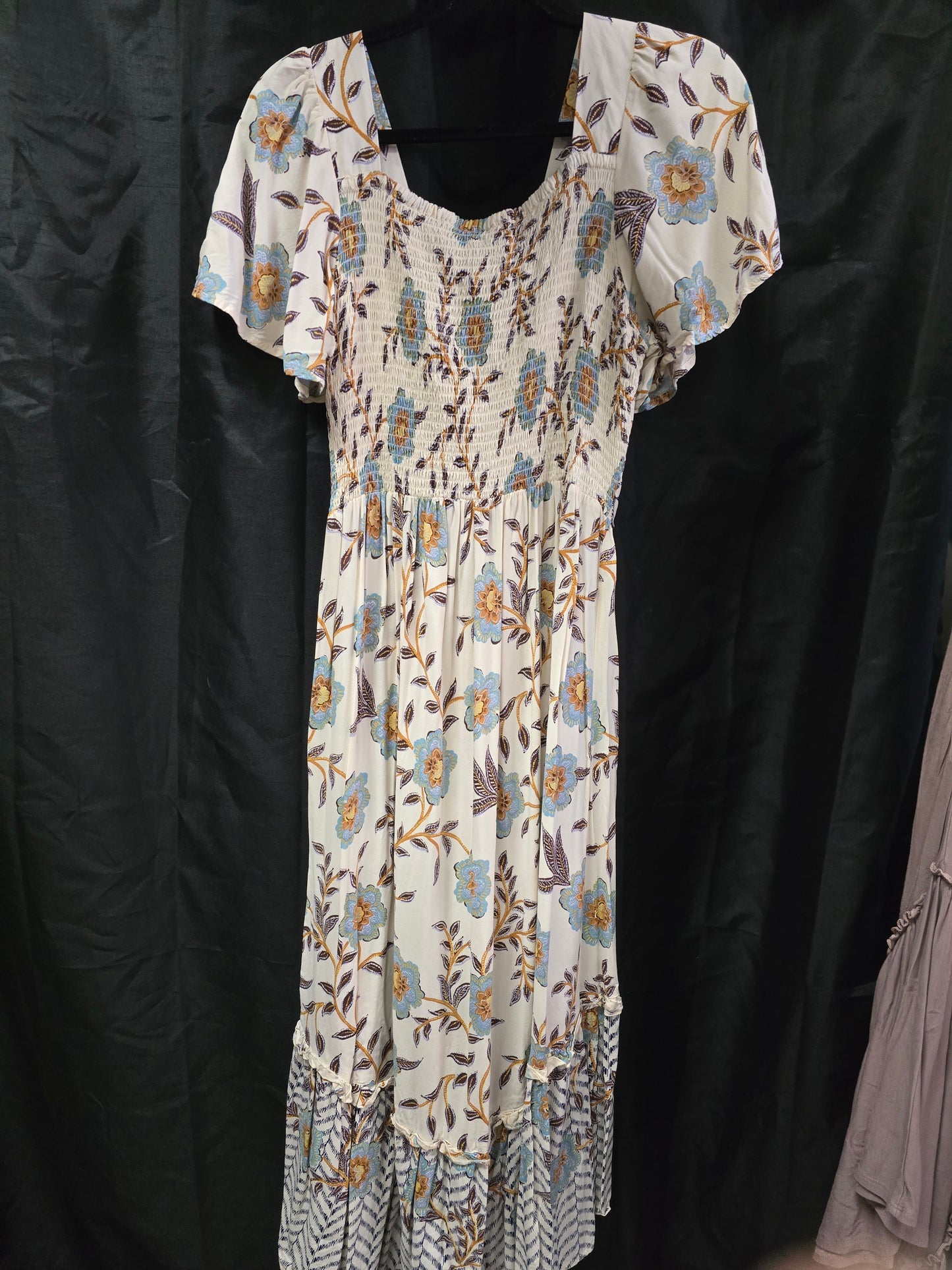 Long Floral Dress