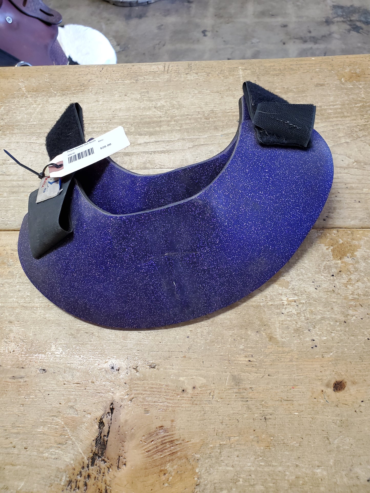 Purple Sparkle Bell Boots
