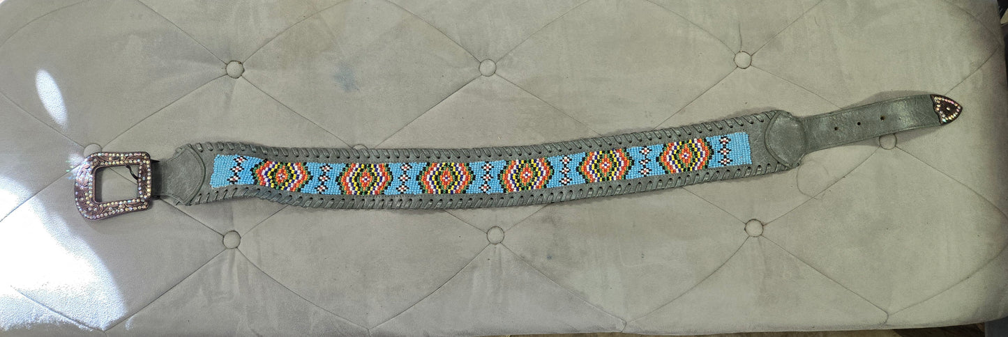 Beaded Western Fashion Belt