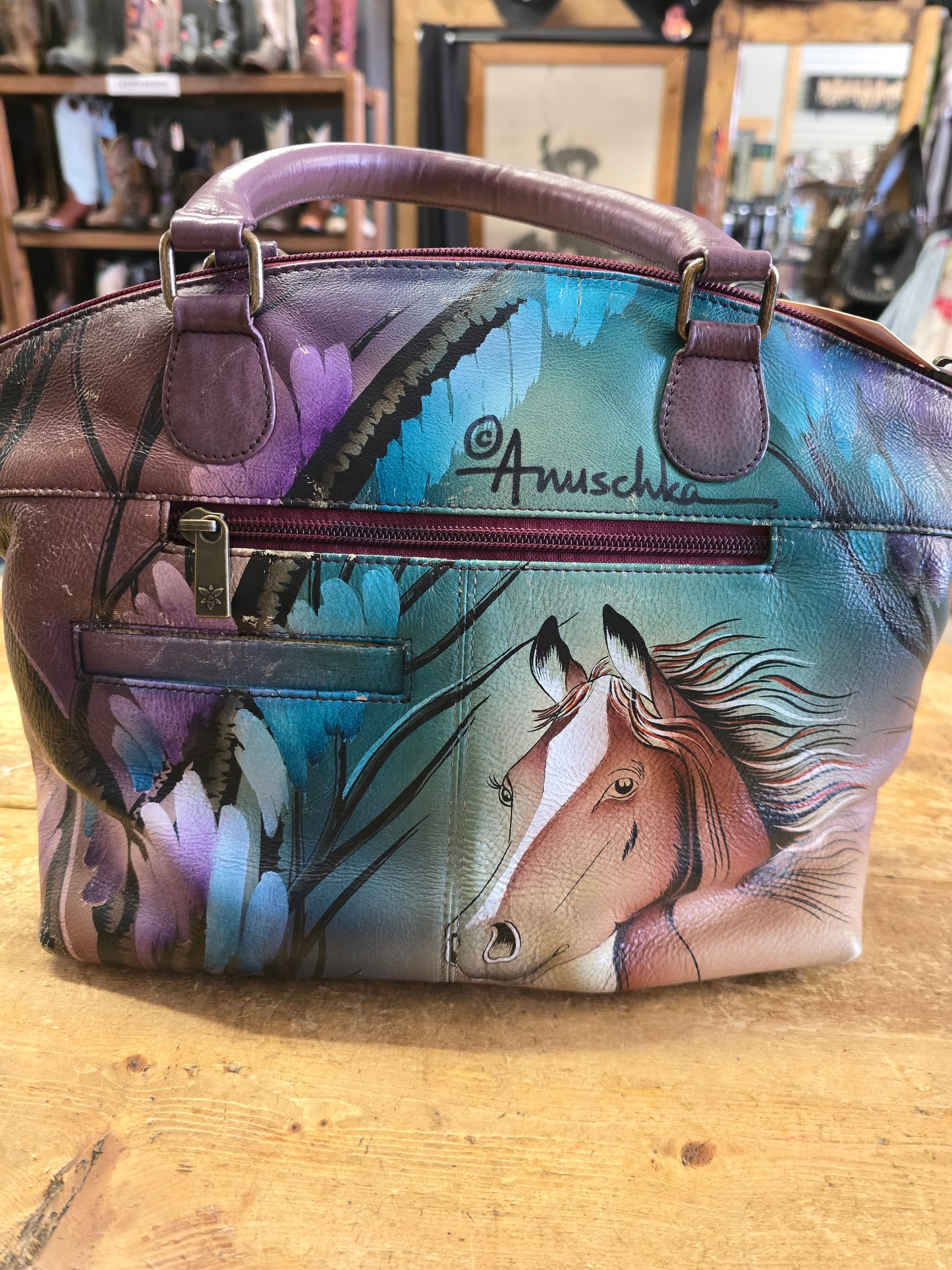 Horse Graphic Western Purse
