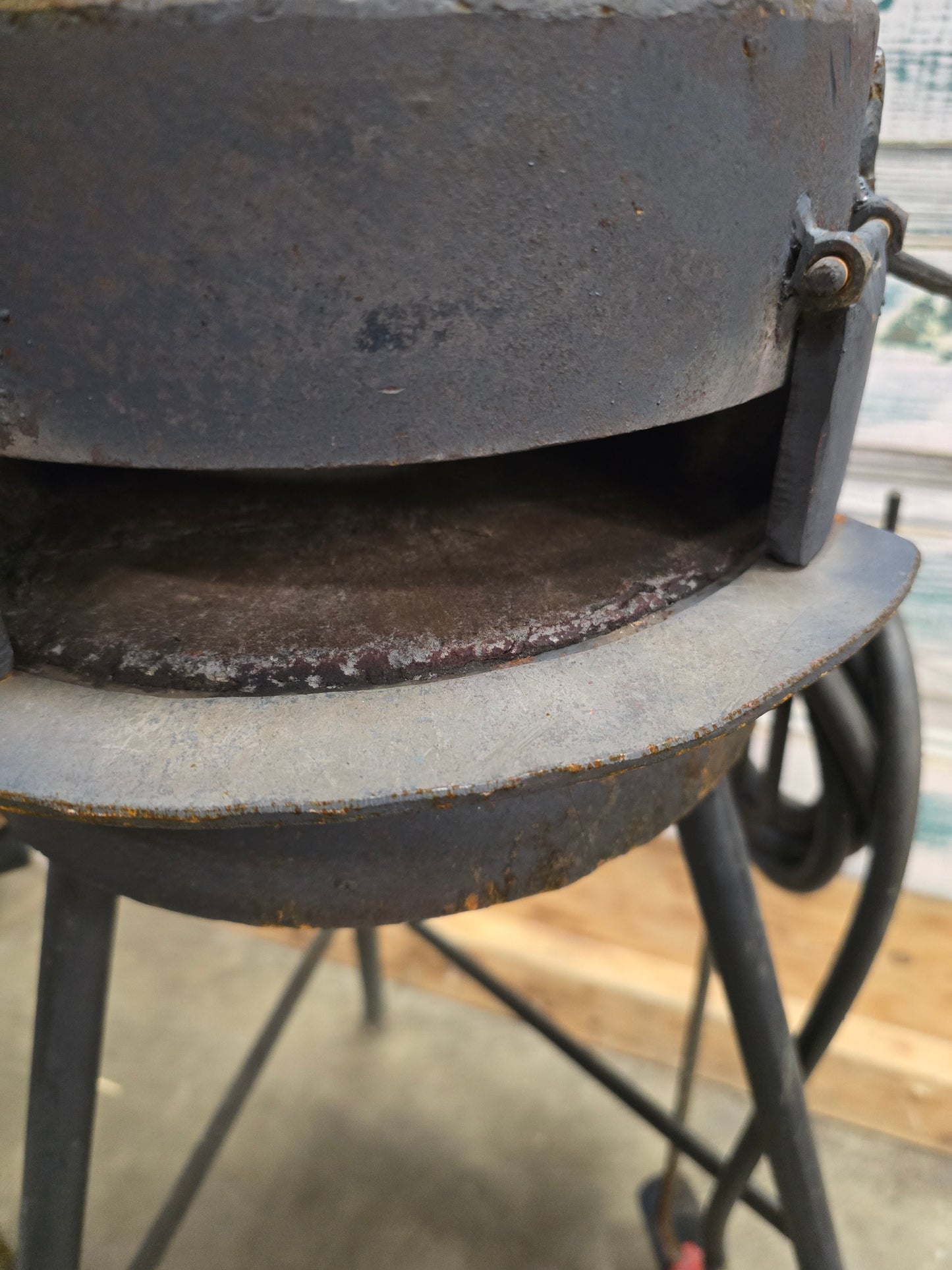 Single Burner Farrier Forge