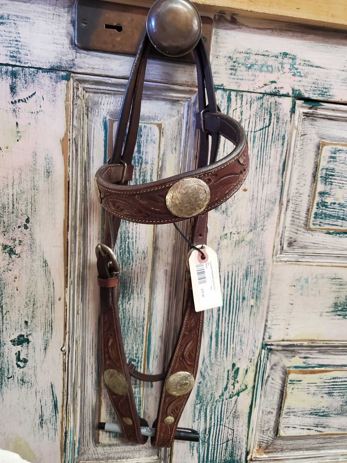 Browband Headstall/ Concho Details