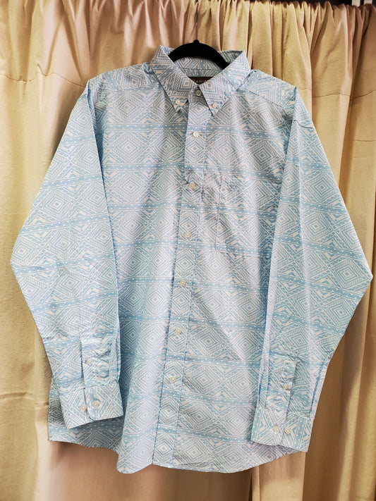 Sky Blue Print W/Shirt NEW