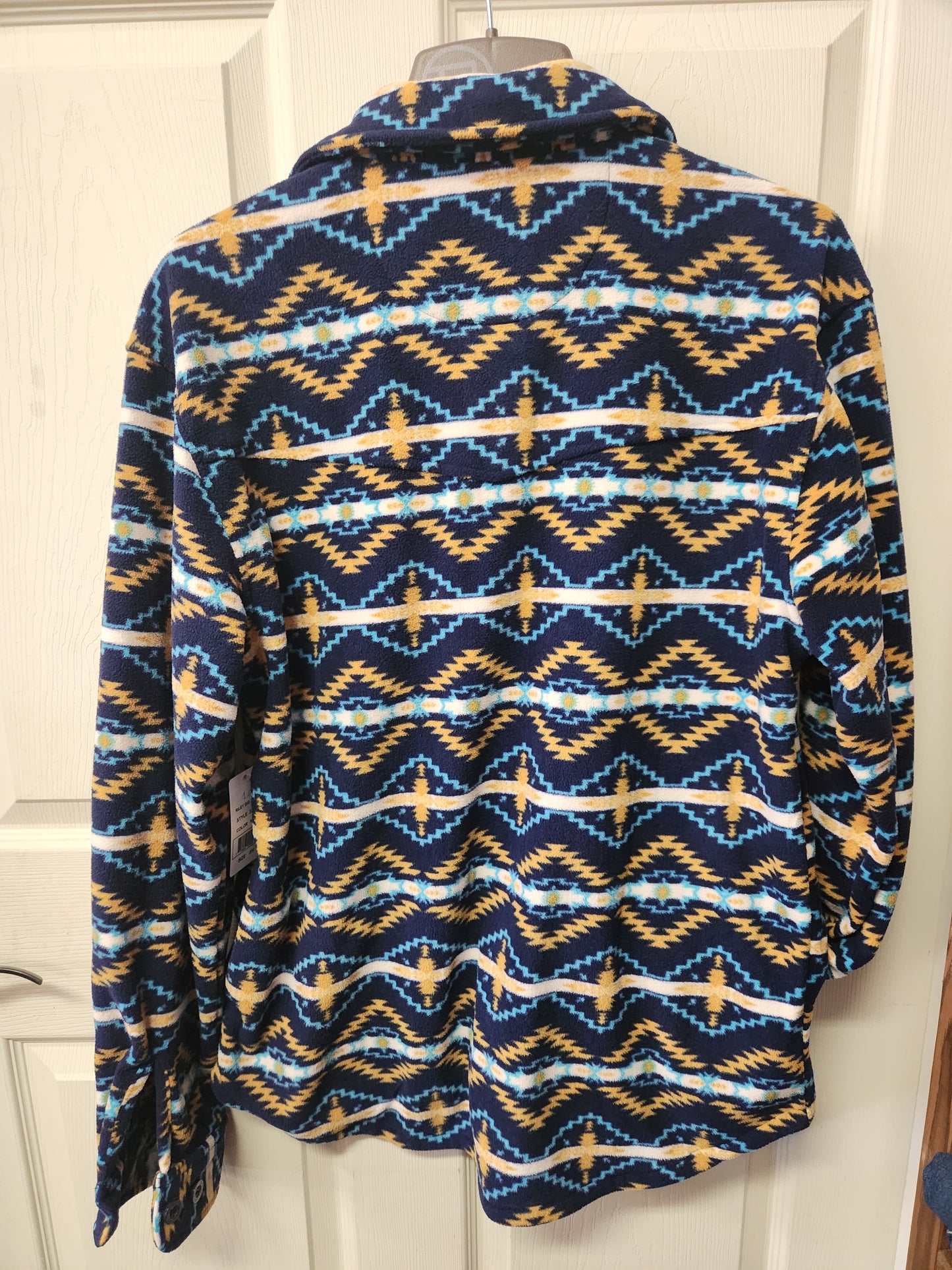 NEW Aztec Button Up Fleece
