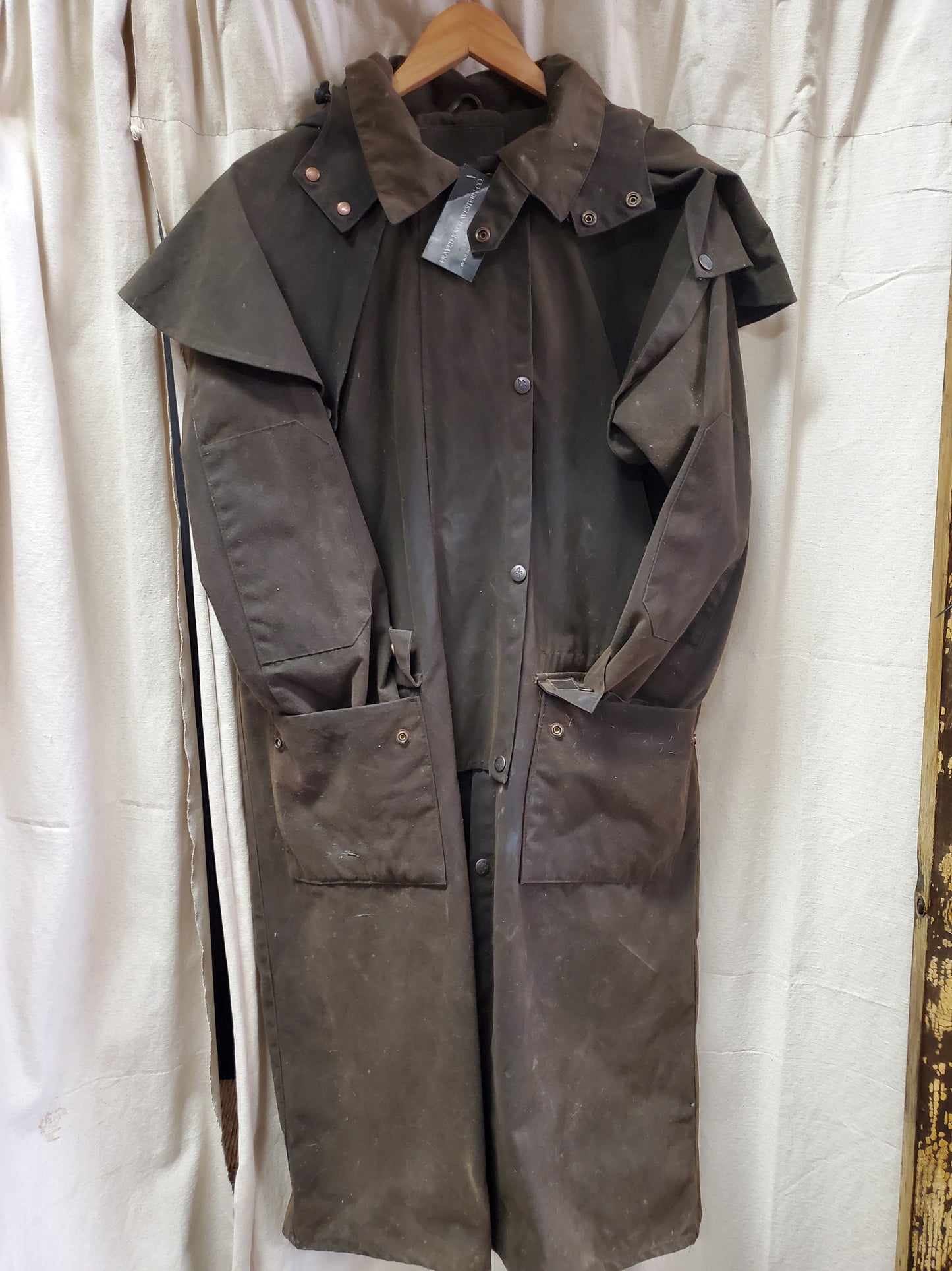 New Slicker Jacket LONG Brown