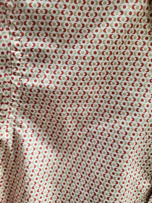 NEW Boys Red White Print Western Shirt