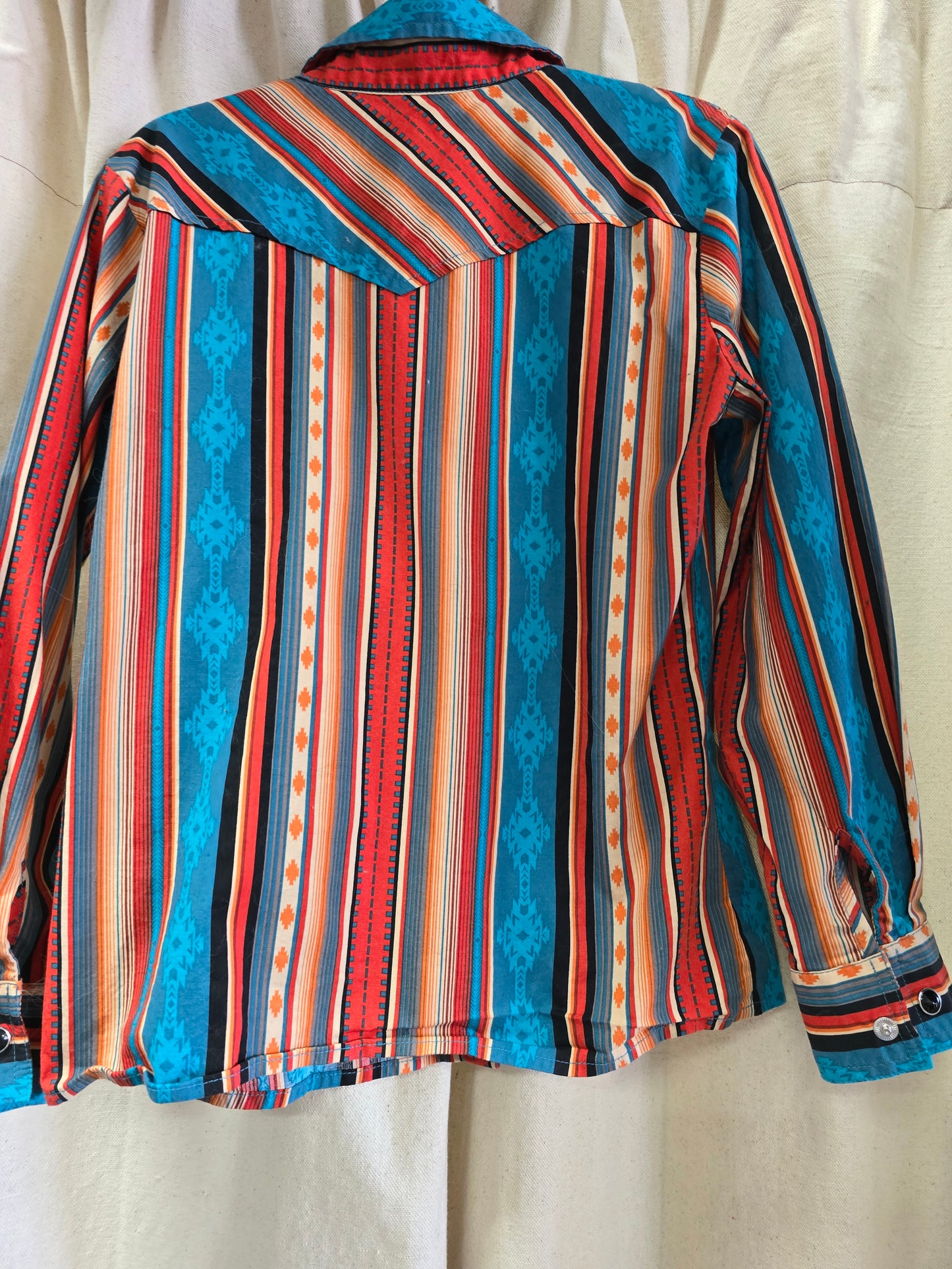 Girls Serape Striped W/Shirt (M)