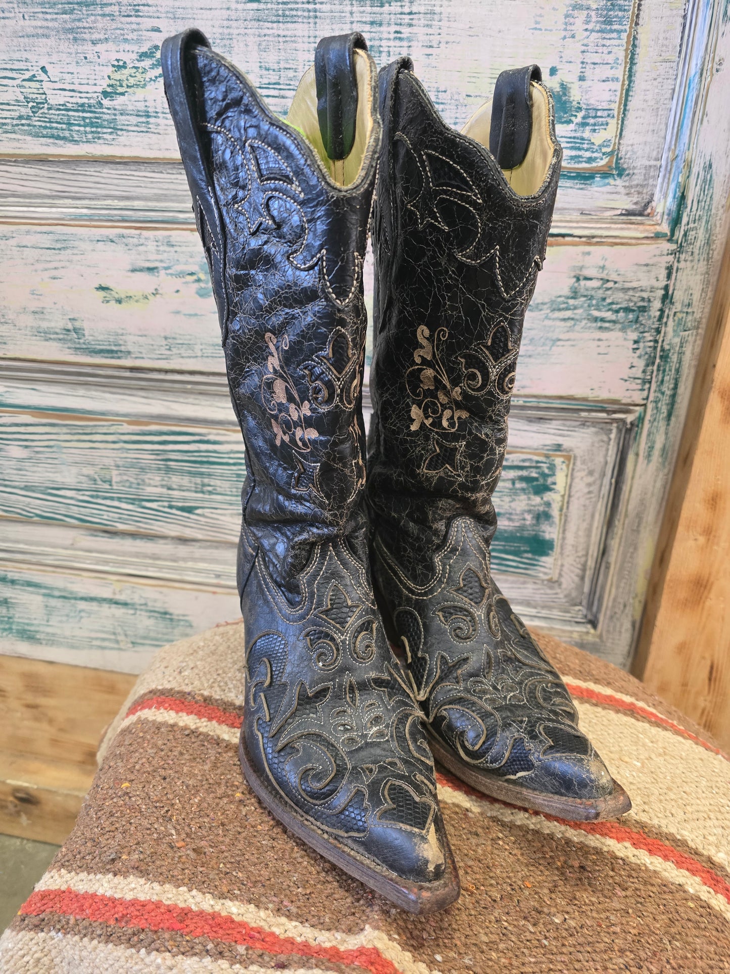 Ladies Corral Distressed Boot