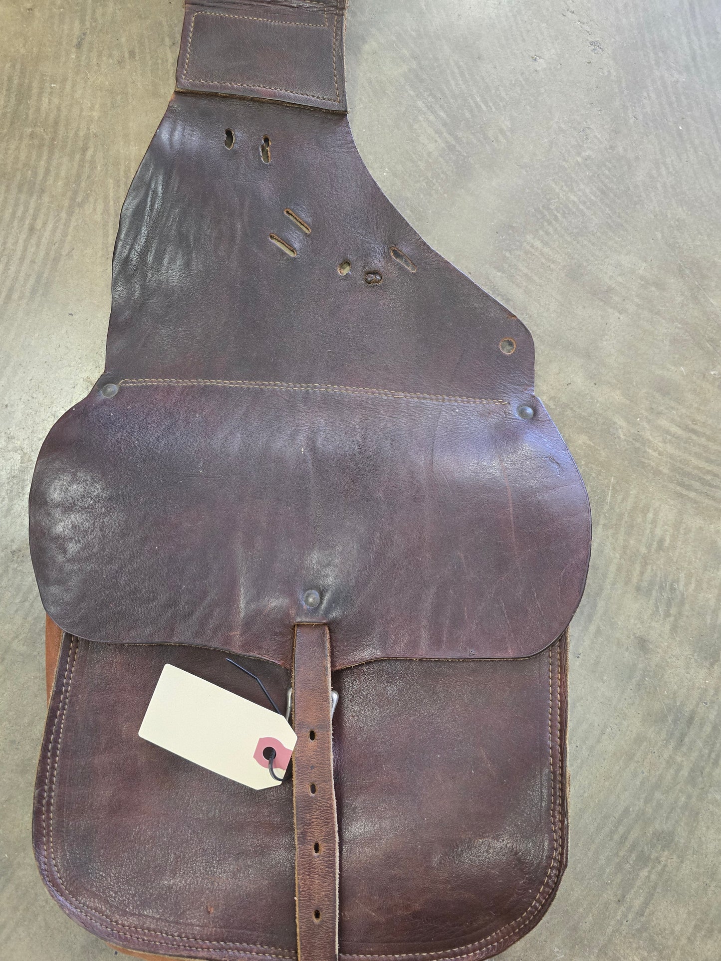 Leather Saddle bags
