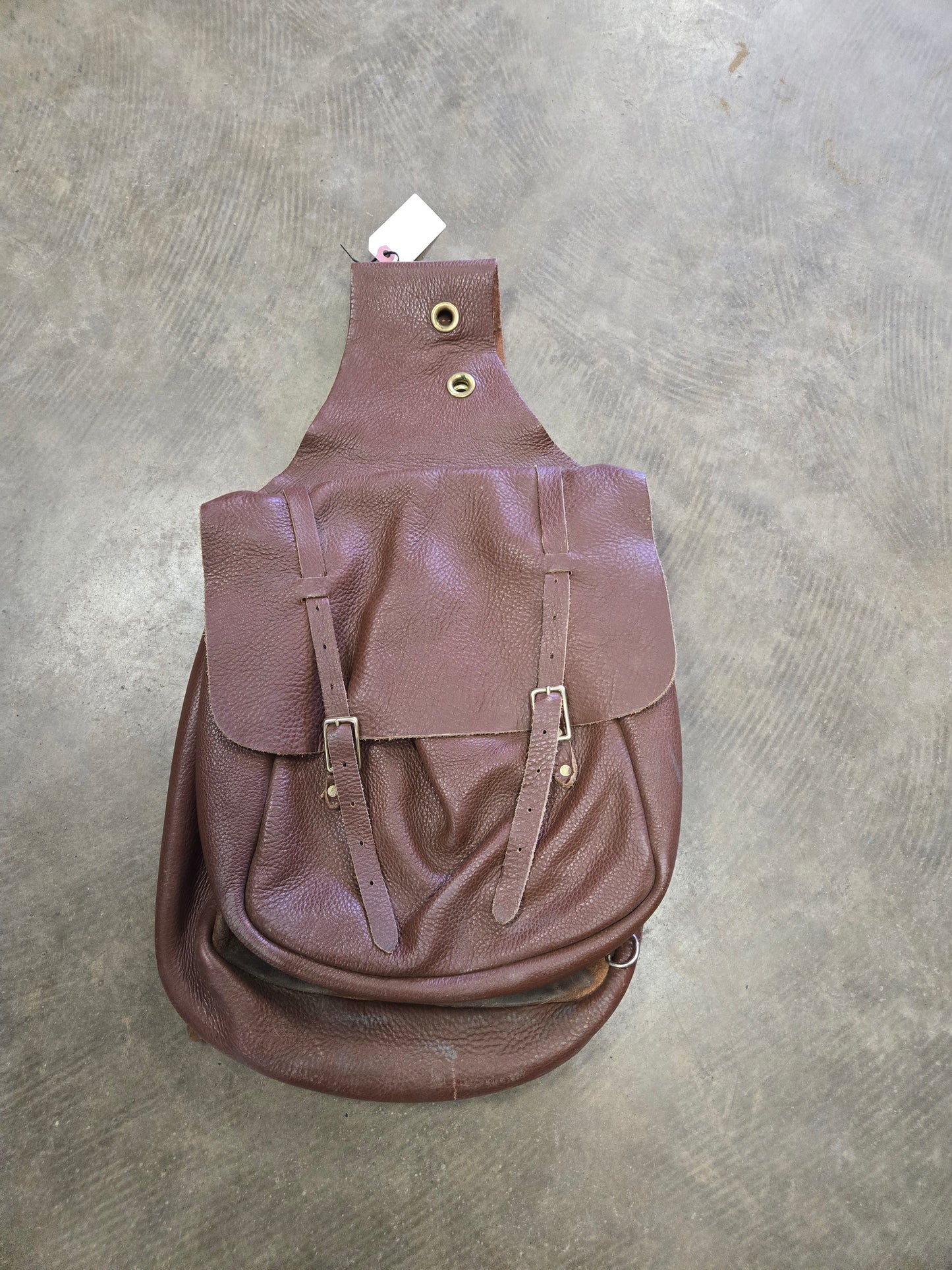 Leather Weaver Saddle Bags