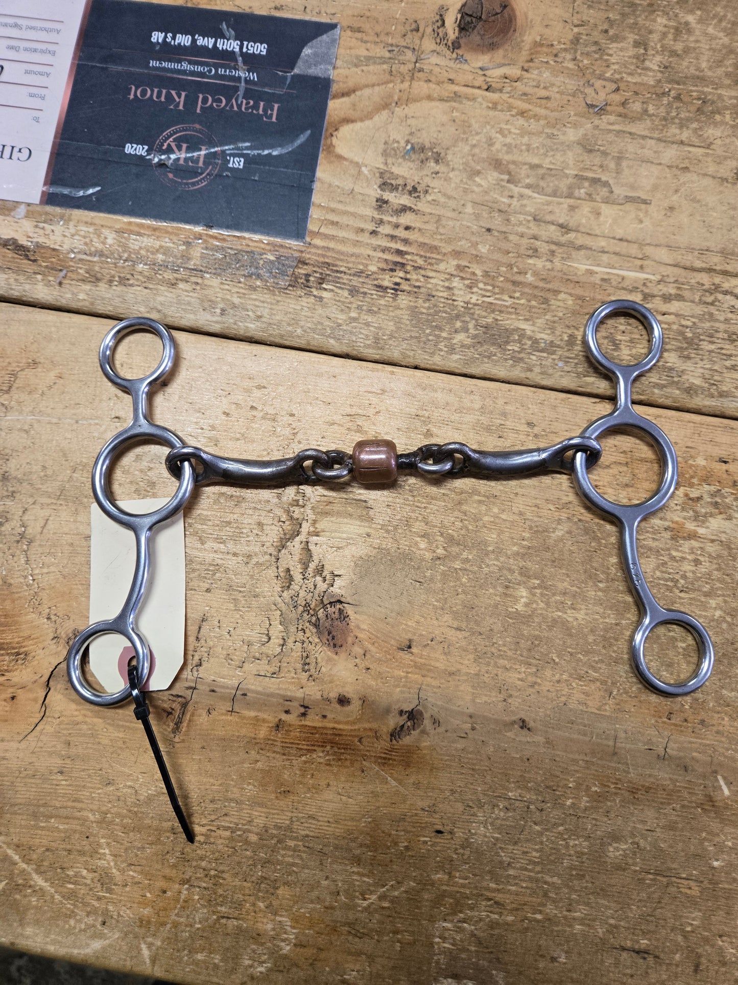 3 Pc. Copper Roller Jr. Cowhorse