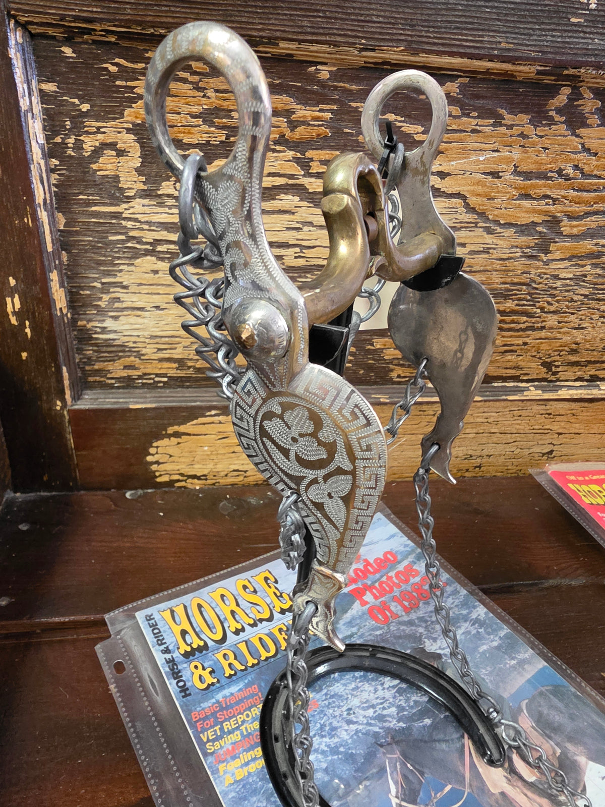 Vintage Ladies Leg Bit W/ Roller