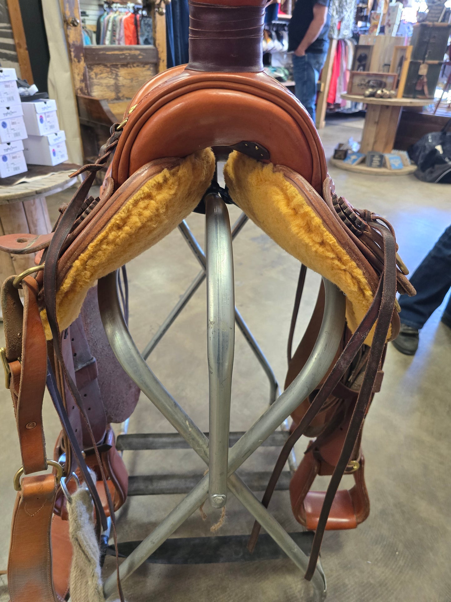 Custom Slick Fork Saddle