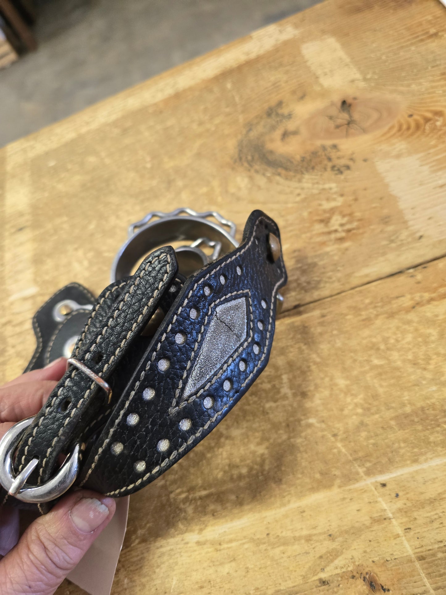 Bumper Spurs w/ Straps
