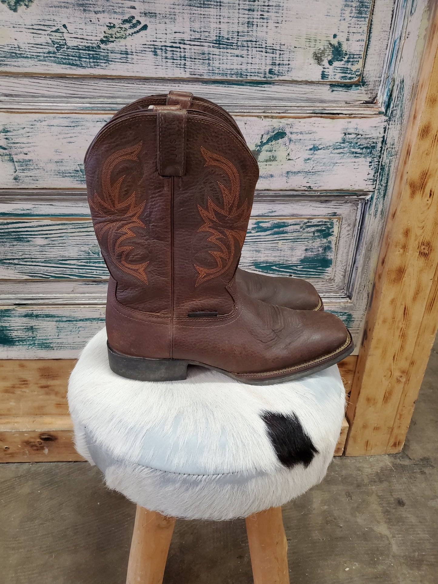 Men's Sq Toe Justin Boot