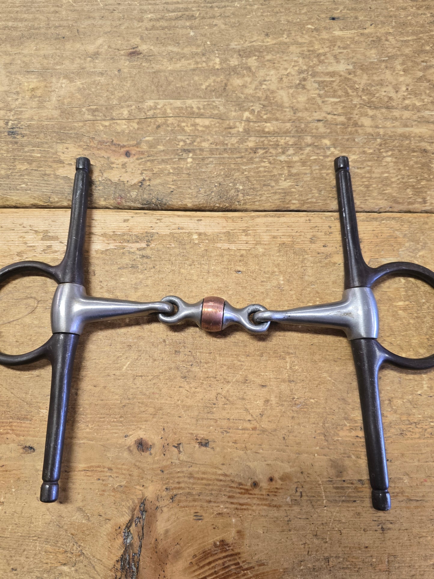 NEW Full Cheek Dogbone Snaffle Bit