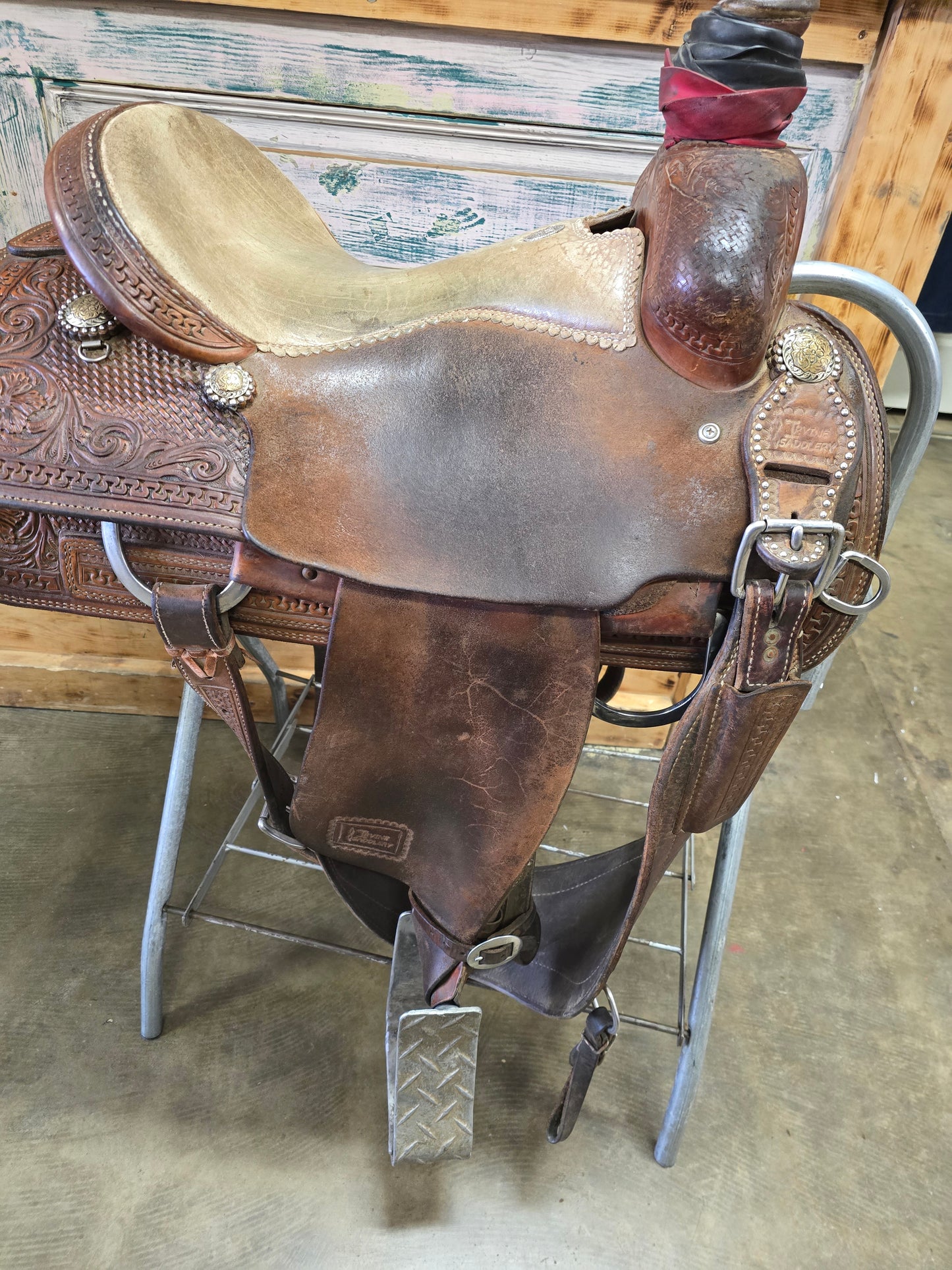 Irvines Rope Saddle (15 Inch)