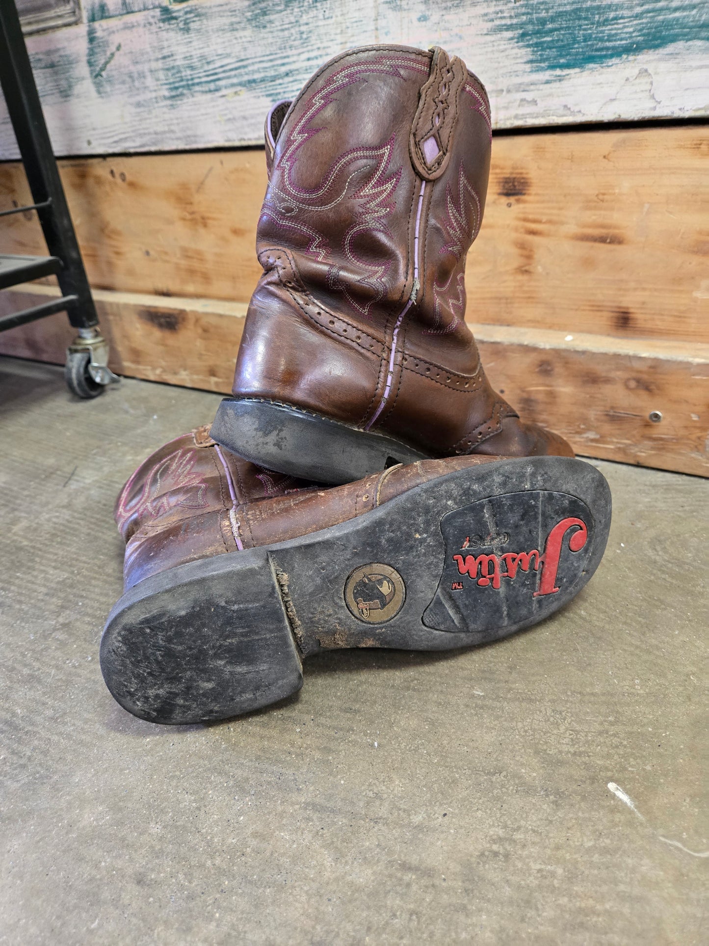 Brown Fat Baby Boots