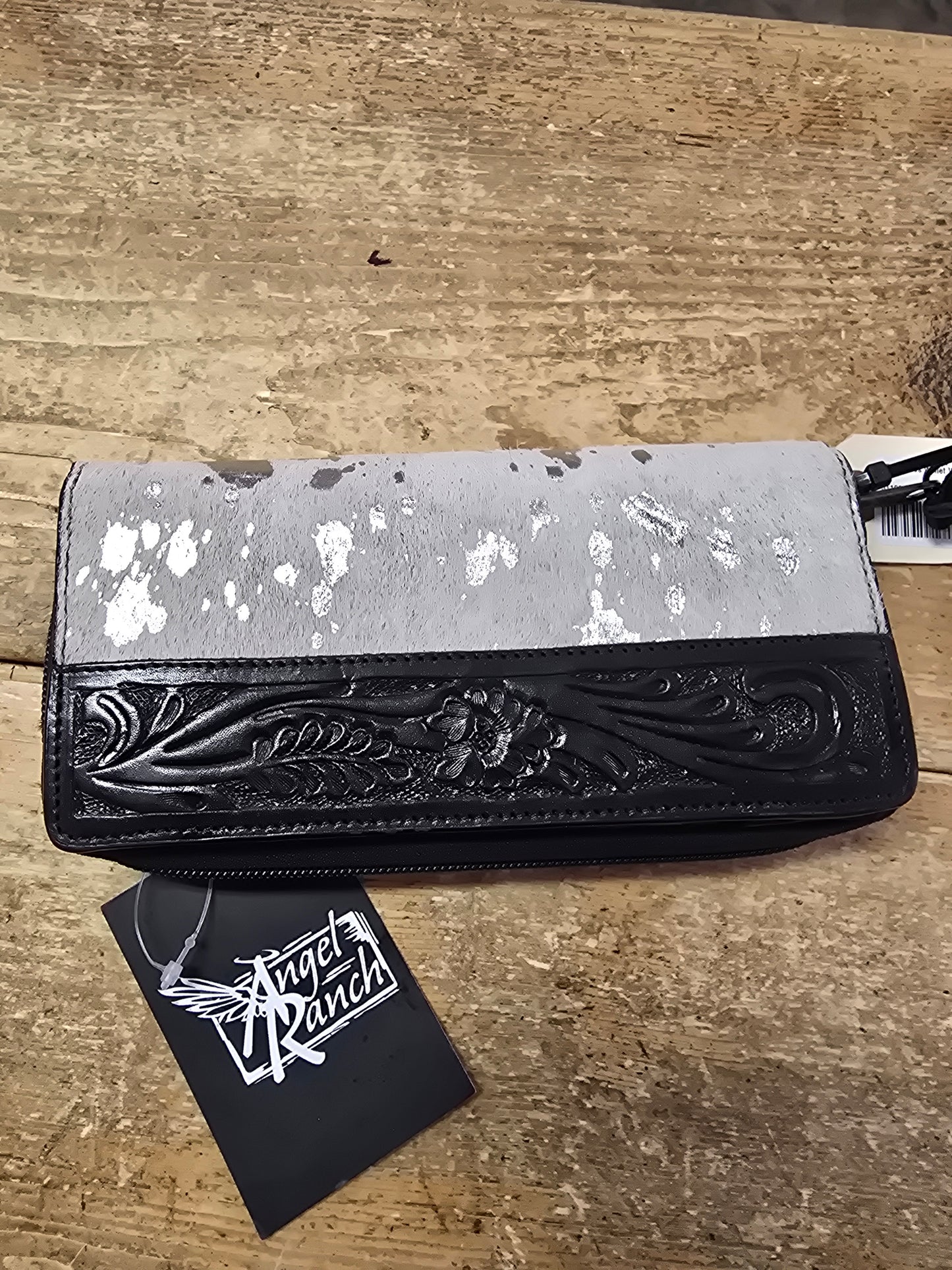NEW Ladies Wallet White Hide-on