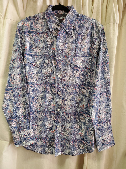Blue Paisley W/Shirt