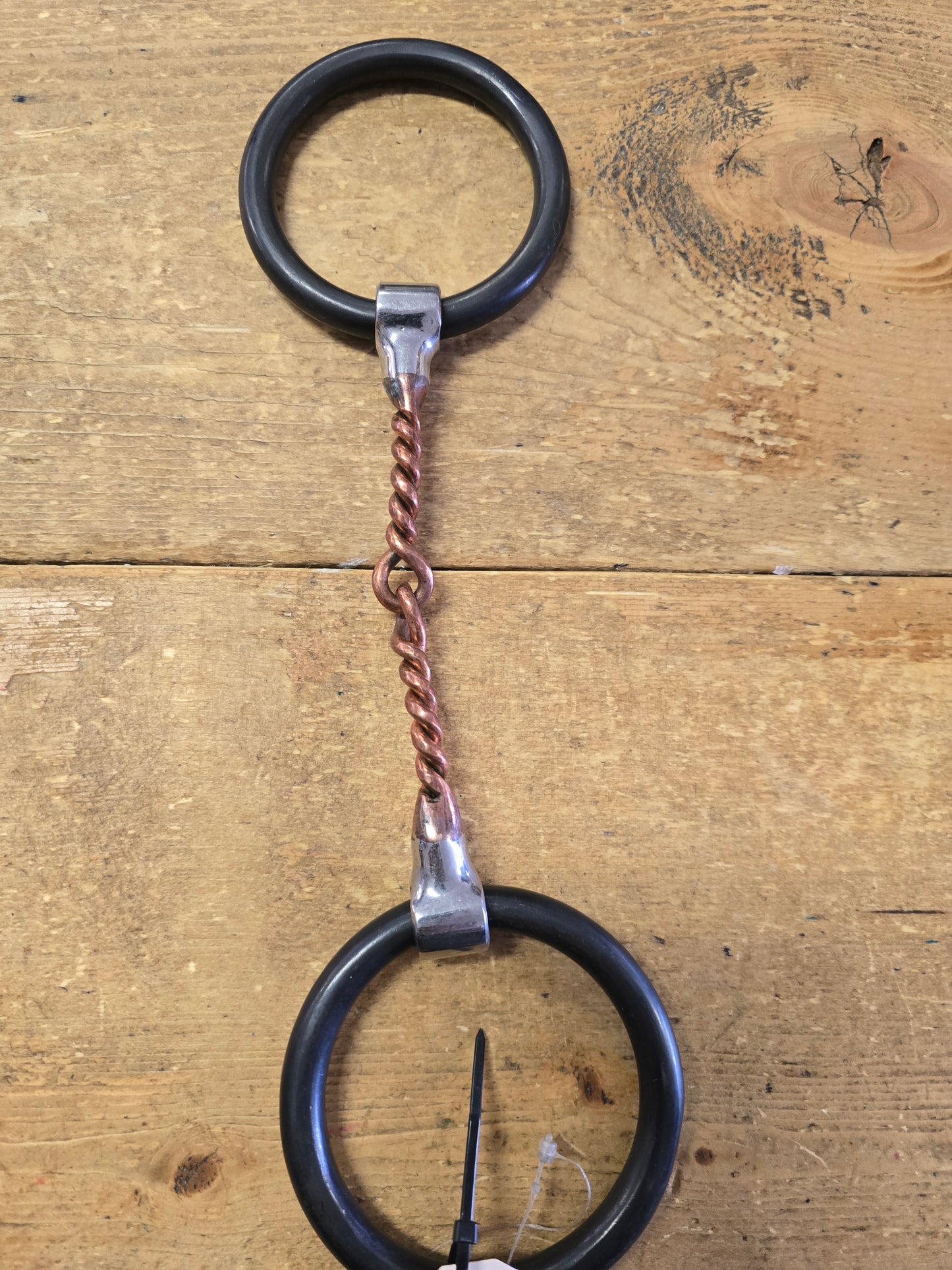 NEW Weighted Copper Twist Snaffle