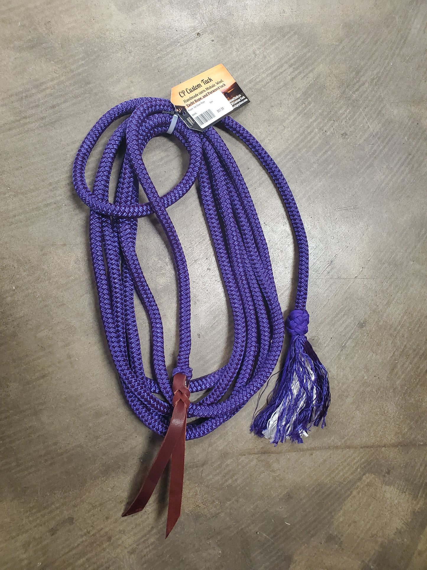 Purple Get Down Rope