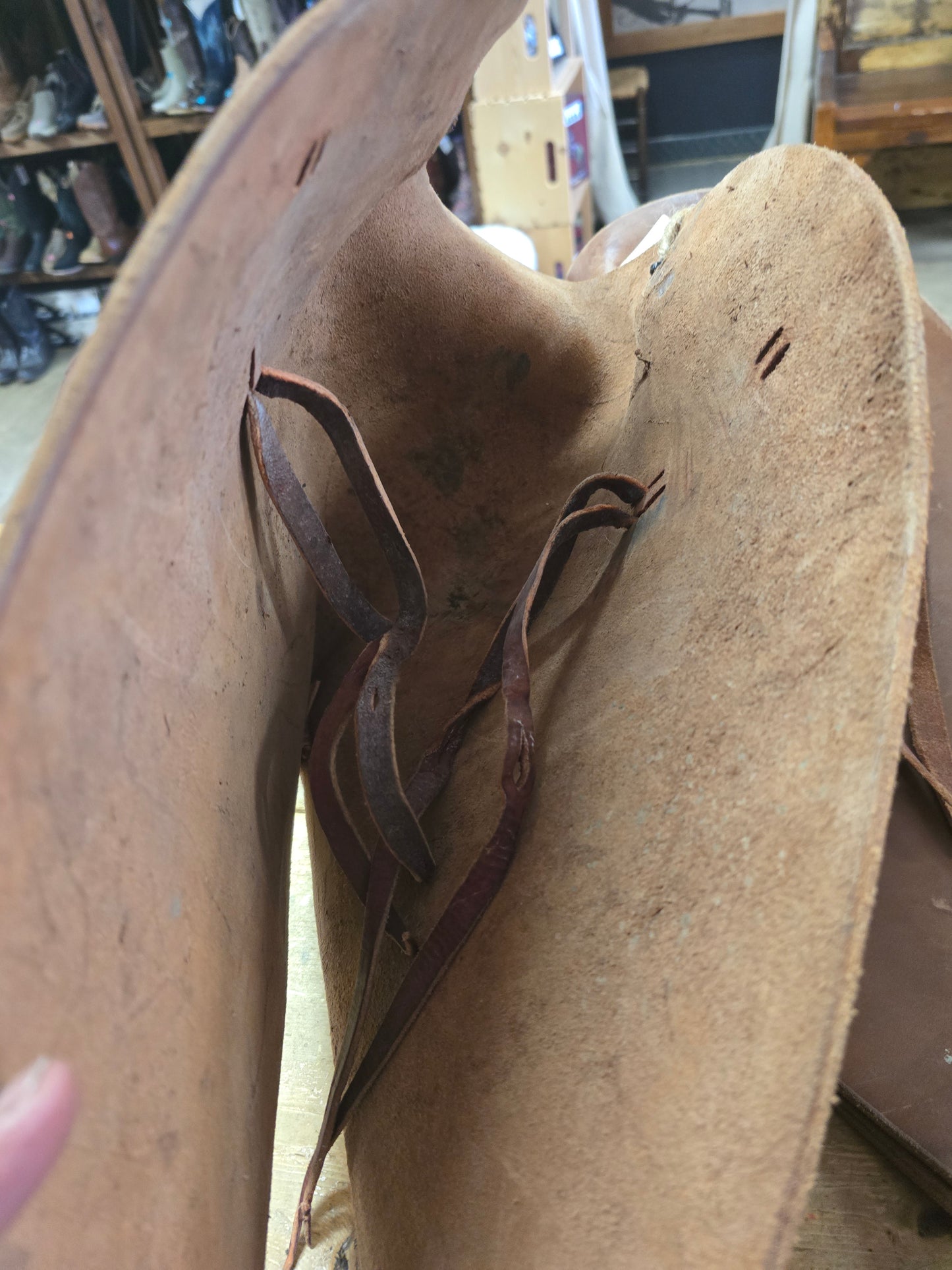 Tapederos- No stirrups