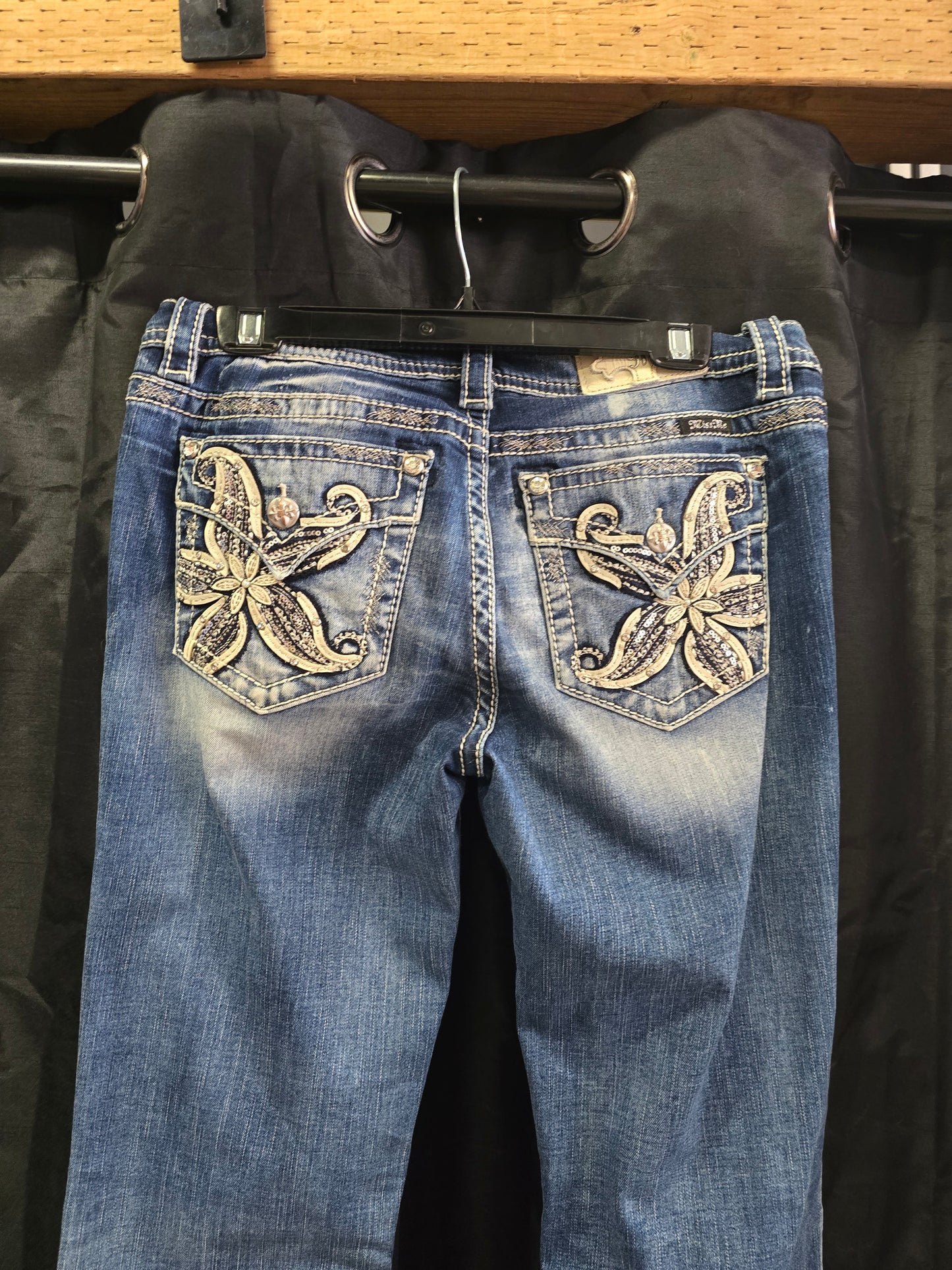 Ladies Miss Me Jeans Mid Rise