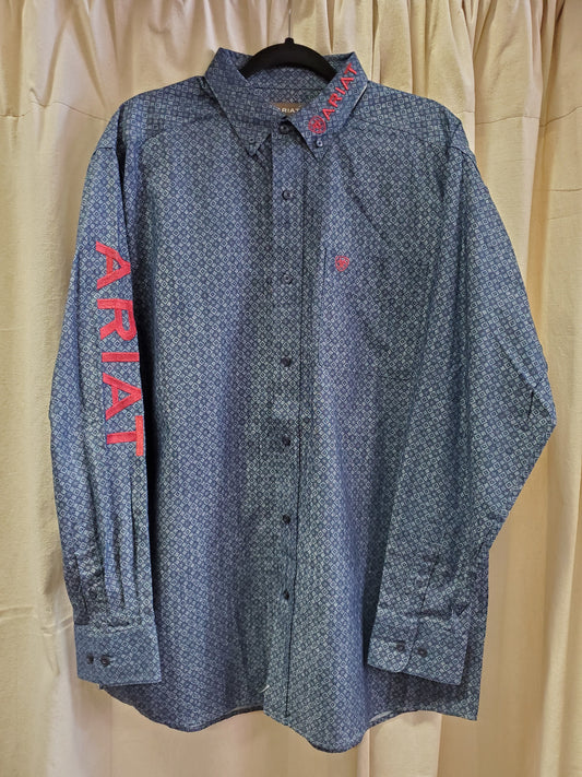 Navy Print W/Shirt NEW