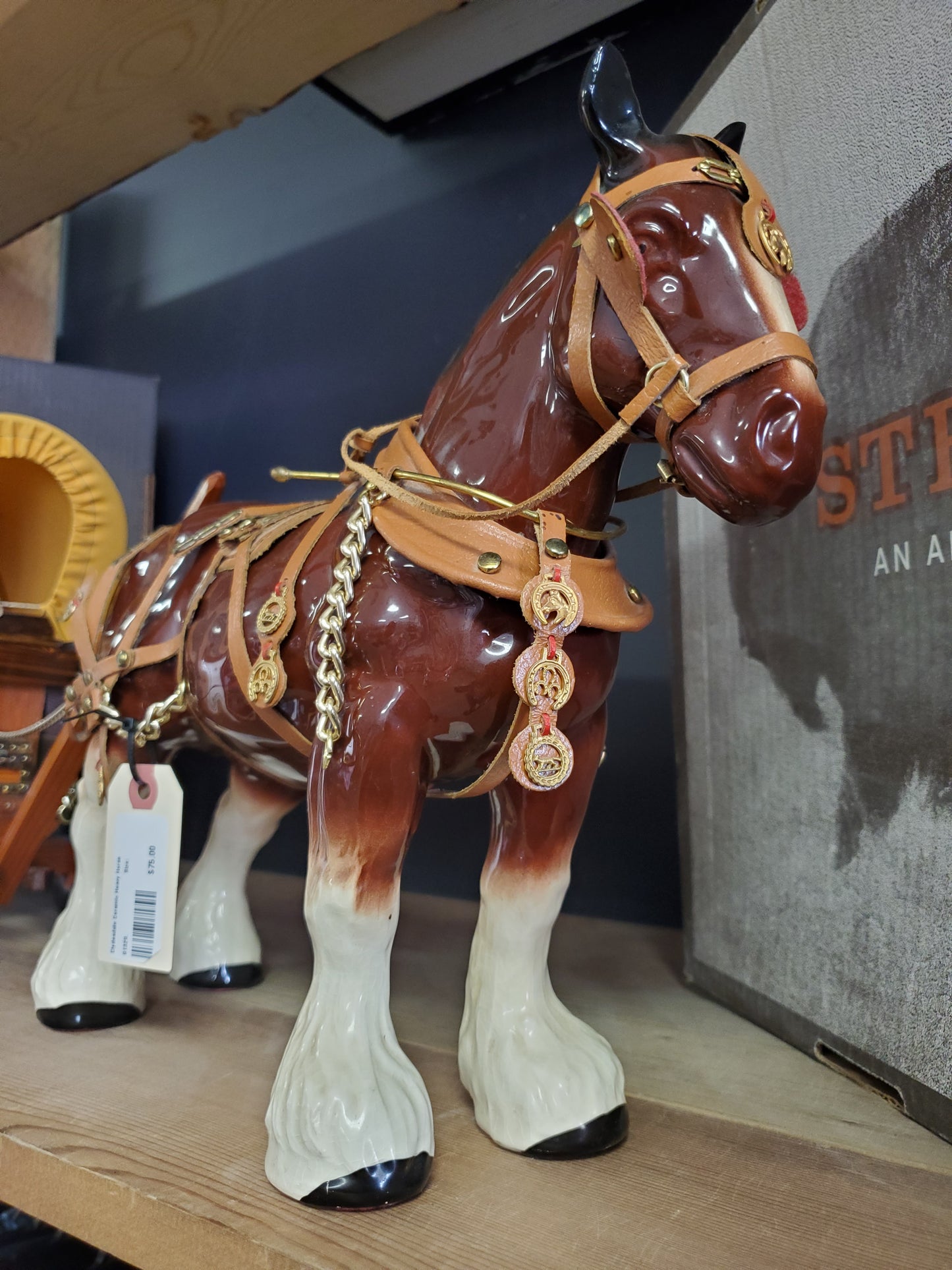 Clydesdale Ceramic Heavy Horse