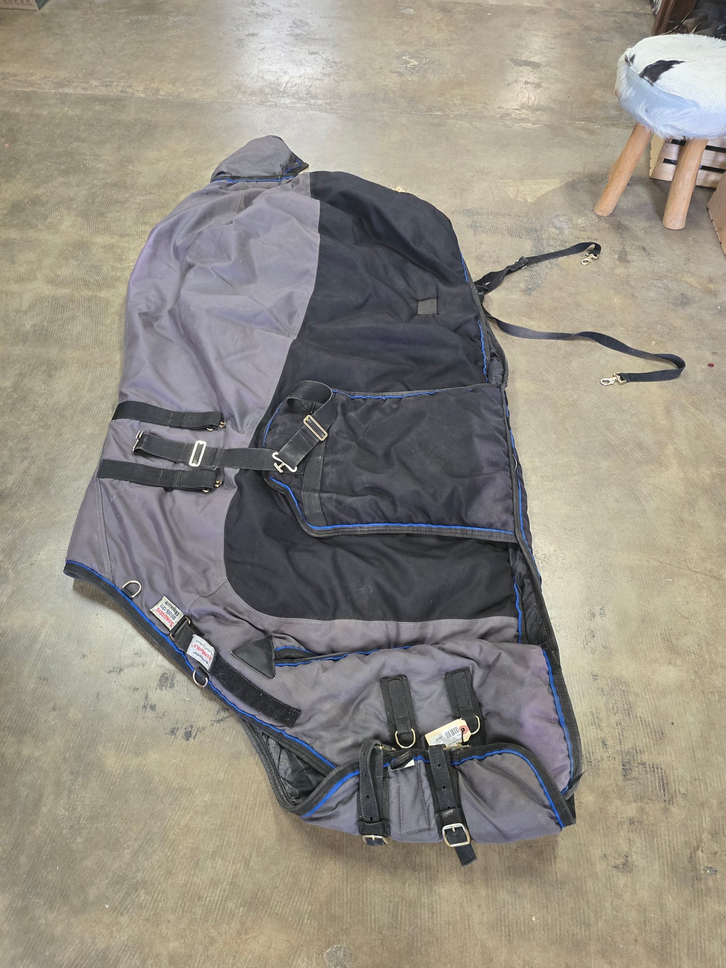 Grey /Black Winter Blanket