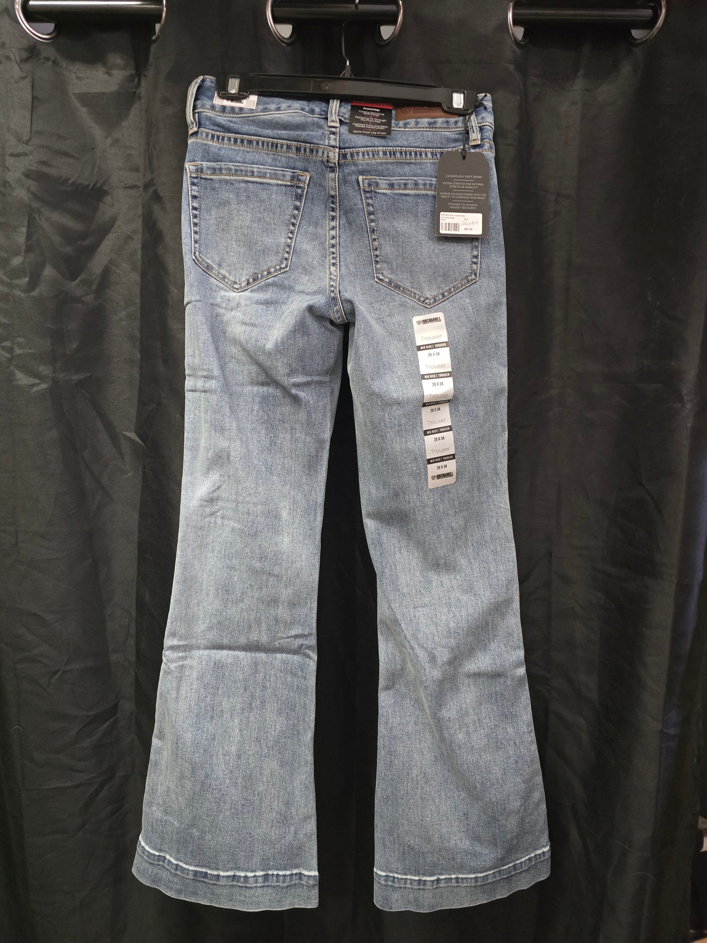 NEW MId Rise TrouserJeans Cute Side Seam
