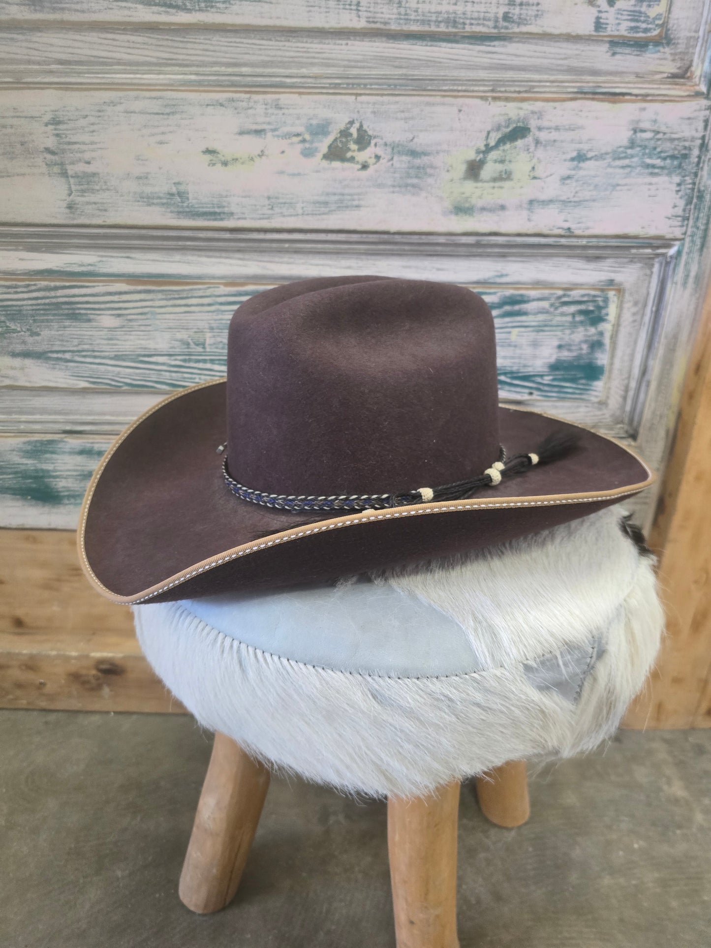 Brown Banded MHT Hat