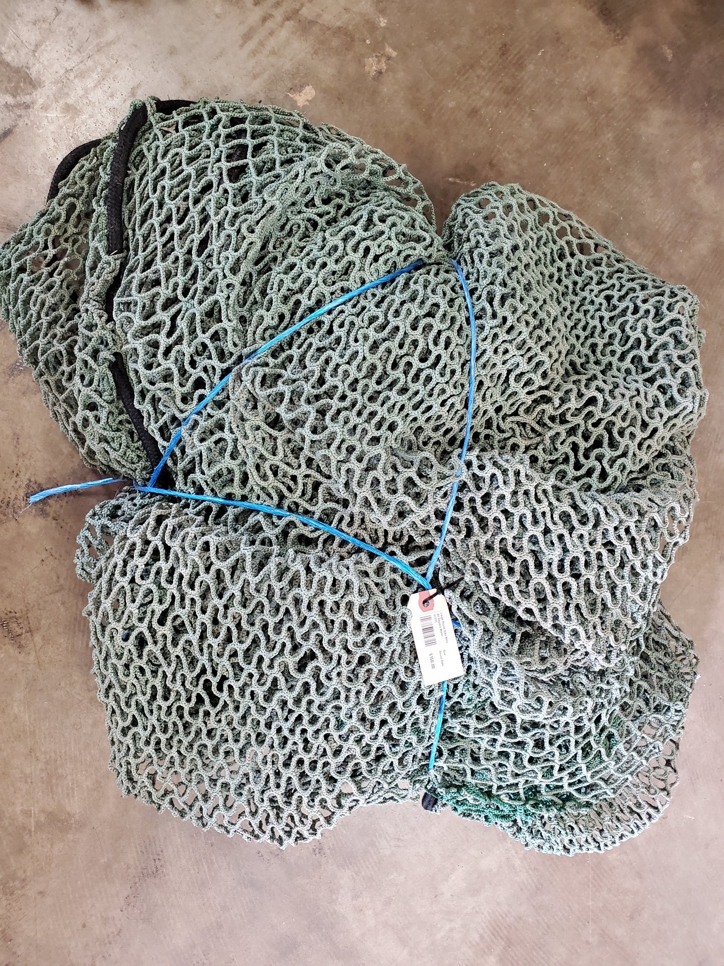 Large Bale Net/ Repairs Made
