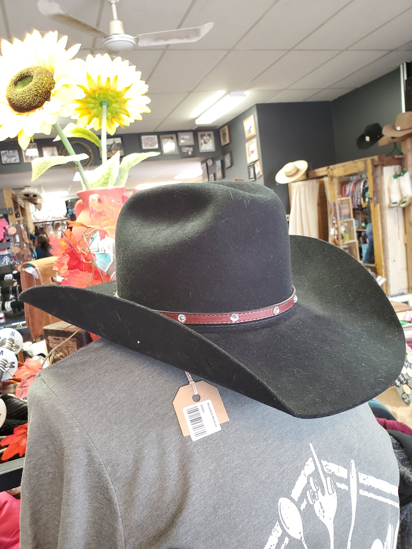 Black Resistol 3X Wool Felt Hat