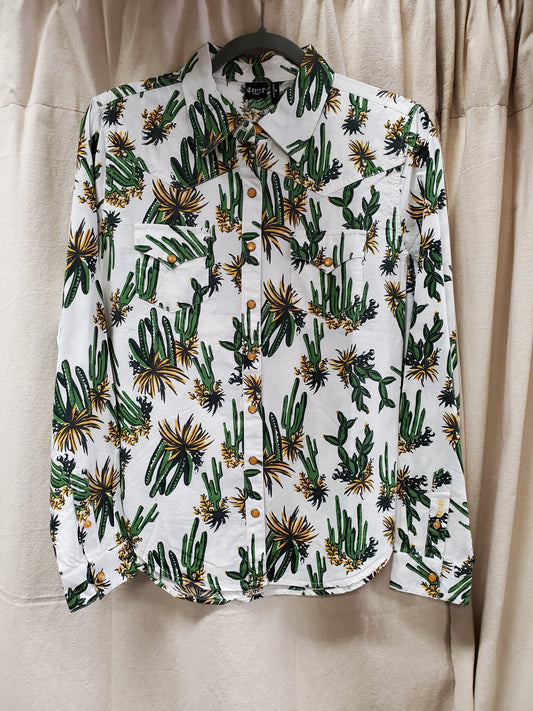 NWT Cactus Print W/shirt
