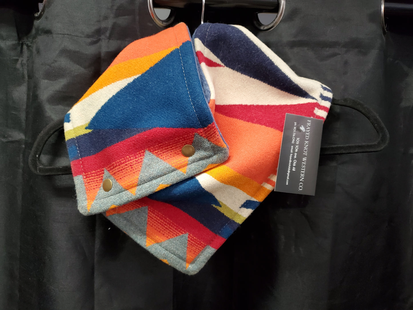 Wool Neck Wrap/ Aztec