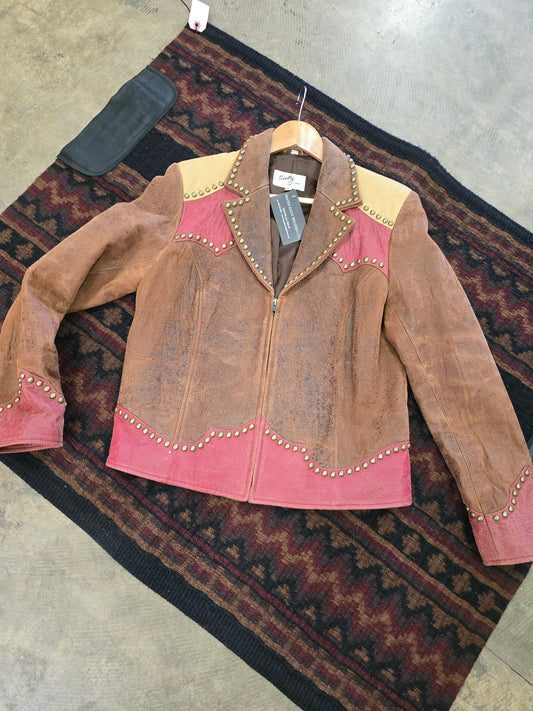 Scully Leather Studded Jacket