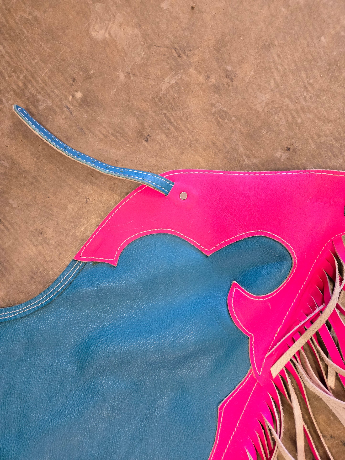 Pink/Teal Ladies Chaps
