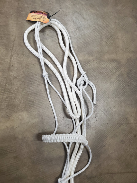 White Halter & Lead