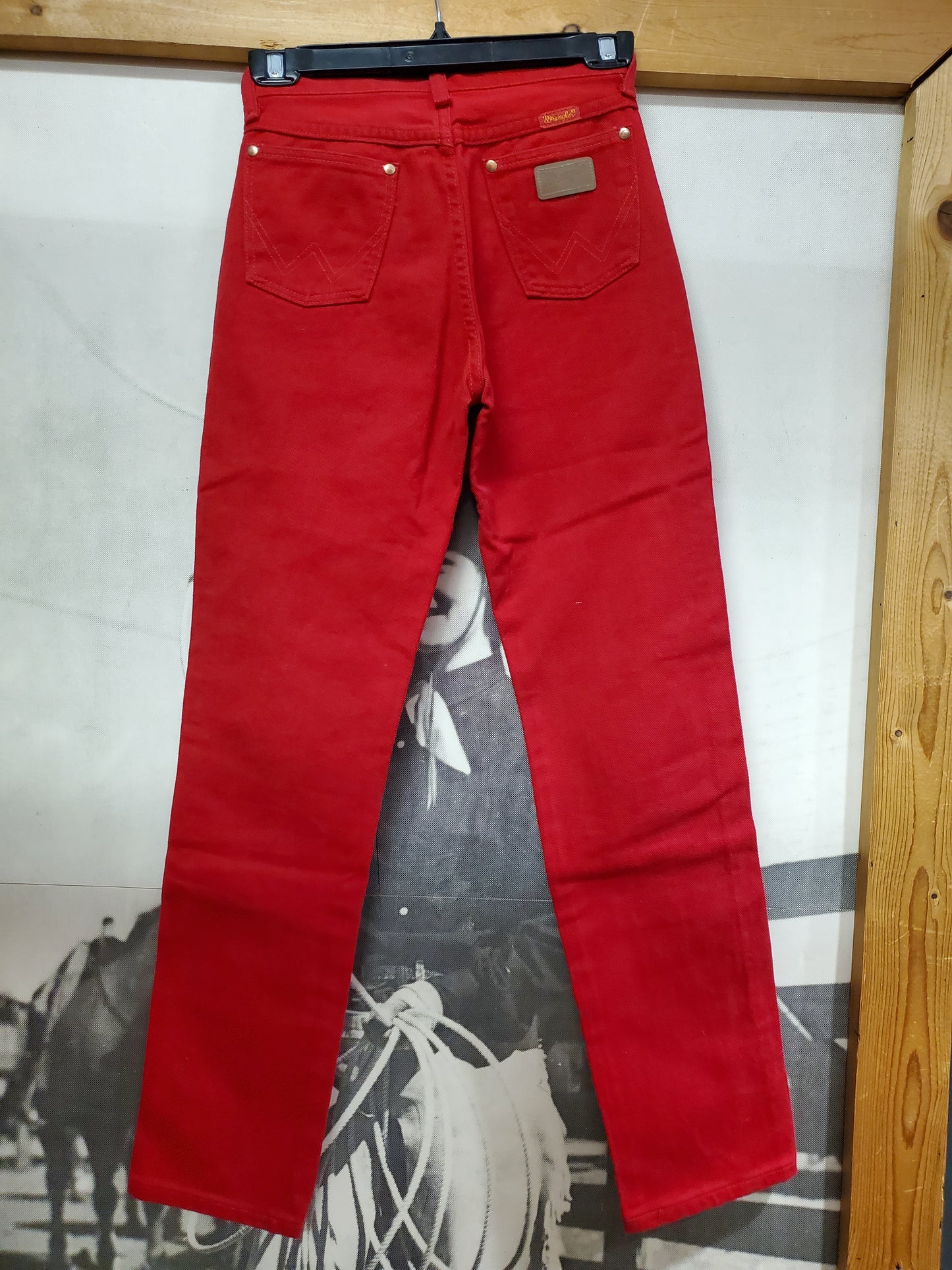 Red Wrangler Jeans